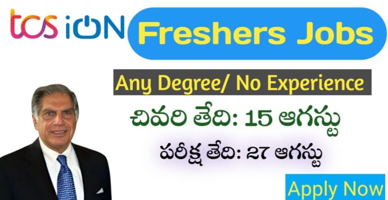 TCS ION NQT 2024 Fresher Jobs